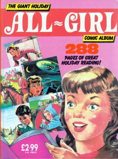 Giant Holiday All-Girl Comic Album (Trade Paperback, 1989) - Series 