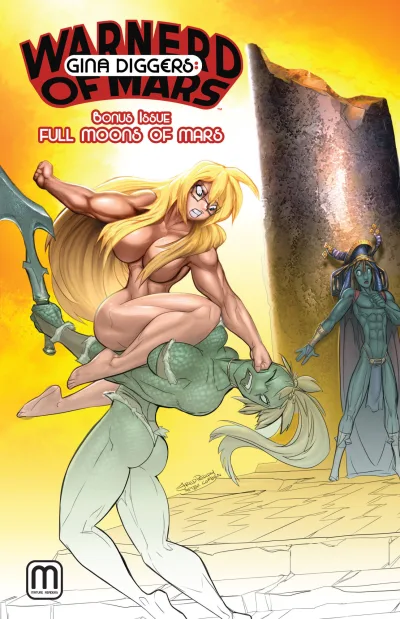Gina Diggers: Warnerd of Mars - Bonus Issue Full Moons of Mars (2016) - Series 