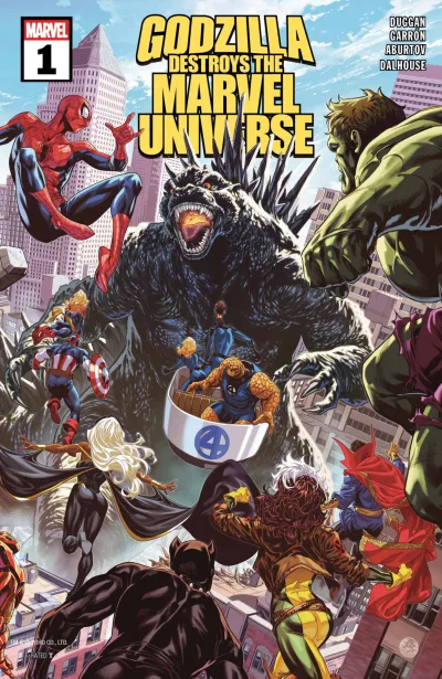 Godzilla Destroys the Marvel Universe (2025) - Series 