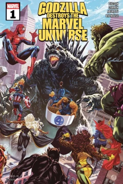 Godzilla Destroys the Marvel Universe