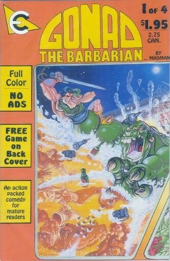 Gonad the Barbarian (1986) - Series 