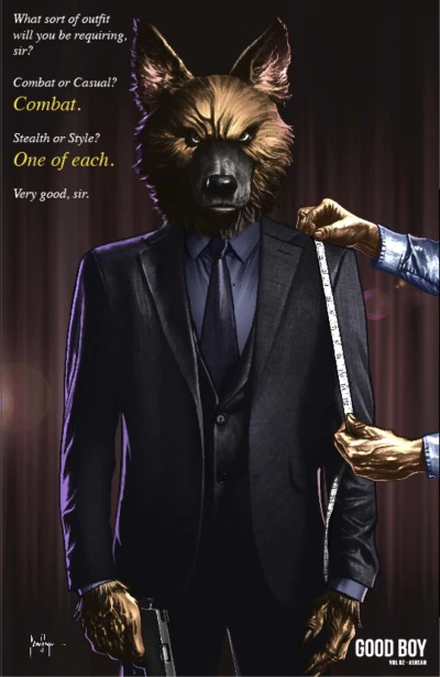 Good Boy Ashcan (2022) - Series 