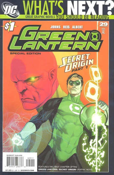 Green Lantern #29 Special Edition (2010) - Series 