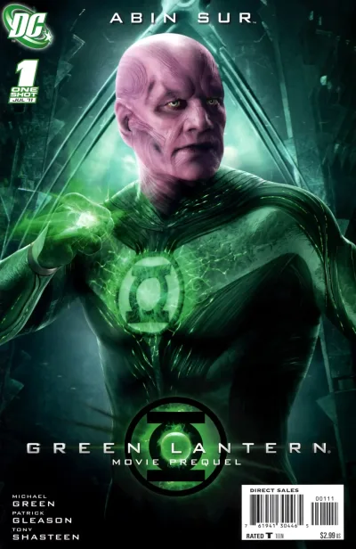 Green Lantern Movie Prequel: Abin Sur (2011) - Series 