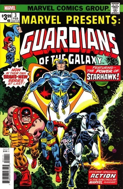 Guardians of the Galaxy: Marvel Presents No. 3 Facsimile Edition (2019) - Series 