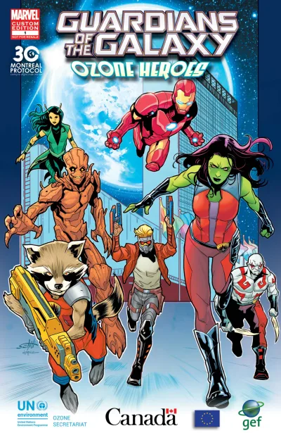 Guardians of the Galaxy, Ozone Heroes (2017) - Series 