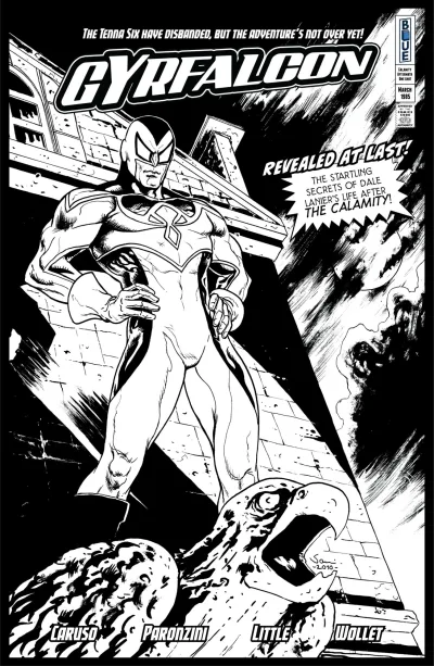 Blue Binder Comics
