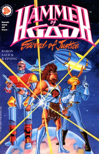 Cover of Hammer of God: Sword of Justice (1991)