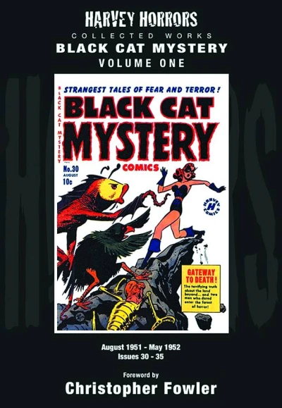 Harvey Horrors Collected Works: Black Cat Mystery (Hardcover, 2012) - Series 