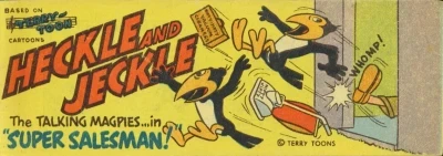 Heckle and Jeckle the Talking Magpies in "Super Salesman" (1961) - Series 