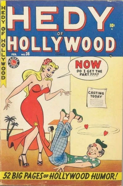 Hedy of Hollywood Comics (1950) - Series 