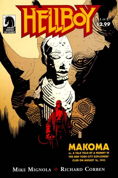 Hellboy: Makoma, or, a Tale Told by a Mummy in the New York City Explorers’ Club on August 16, 1993 (2006) - Series 