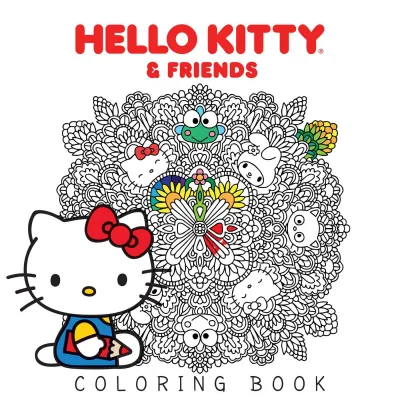 Hello Kitty & Friends Coloring Book (2017) - Series 