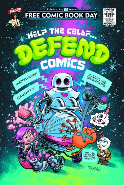 Help the CBLDF... Defend Comics (2016) - Series 