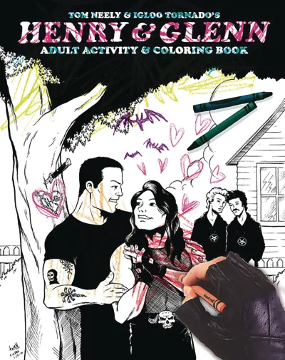 Henry & Glenn Adult Activity & Coloring Book (2017) - Series 