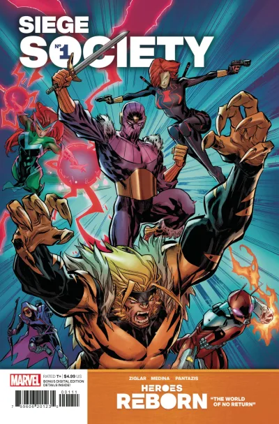 Heroes Reborn: Siege Society (2021) - Series 
