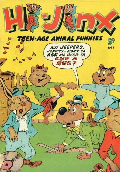 Hi-Jinx Teen-Age Animal Funnies (1957) - Series 