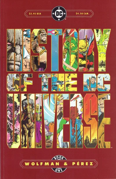 History of the DC Universe (1986) - Series 