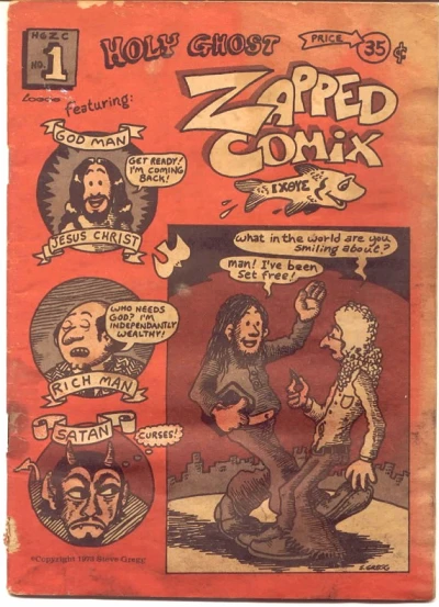 Holy Ghost Zapped Comix (1973) - Series 