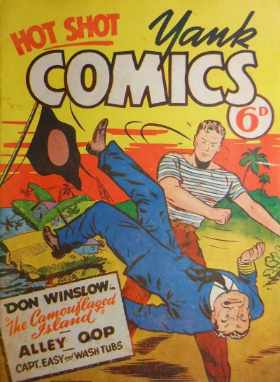 Hot Shot Yank Comics (1945) - Series 