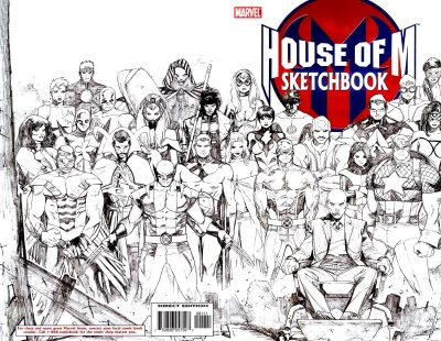 House of M Sketchbook (2005) - Series 