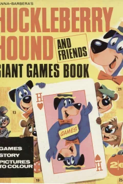 Huckleberry Hound Giant Games Book