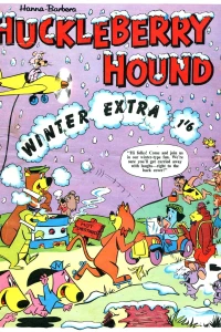 Huckleberry Hound Winter Extra