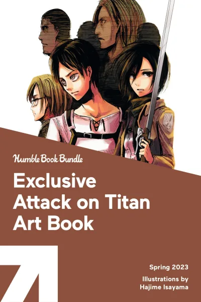 Humble Bundle Exclusive Attack on Titan Art Book (2023) - Series 