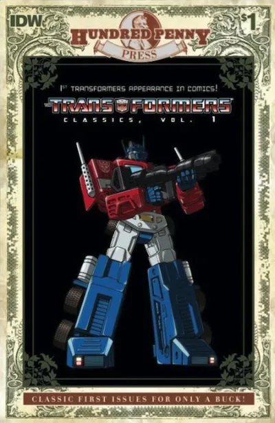 Hundred Penny Press: Transformers Classics #1 (2011) - Series 