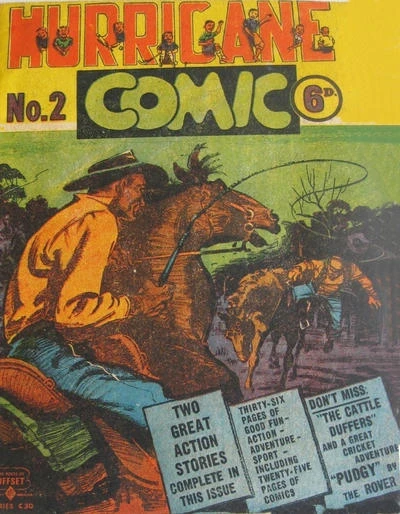 Hurricane Comic (1946) - Series 