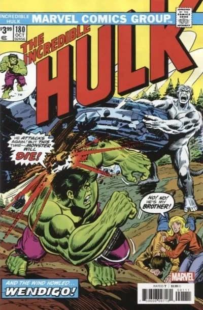 Incredible Hulk No. 180 Facsimile Edition (2020) - Series 