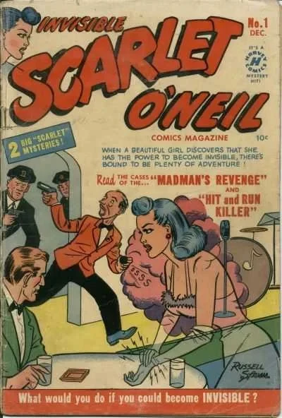 Invisible Scarlet O'Neil Comics (1950) - Series 