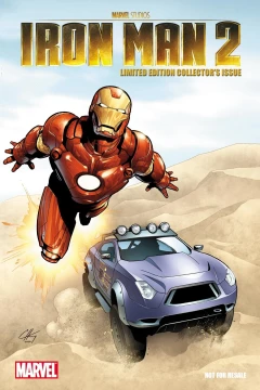 Iron Man Royal Purple Custom Comic