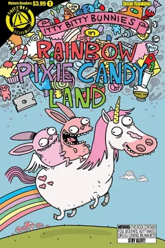 Itty Bitty Bunnies in Rainbow Pixie Candy Land
