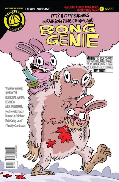 Itty Bitty Bunnies in Rainbow Pixie Candyland: Bong Genie (2015) - Series 