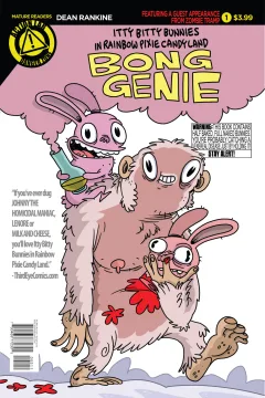 Itty Bitty Bunnies in Rainbow Pixie Candyland: Bong Genie