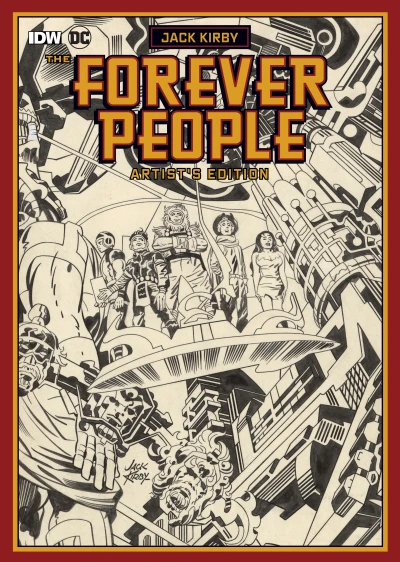 Jack Kirby Forever People Artist's Edition (2017) - Series 