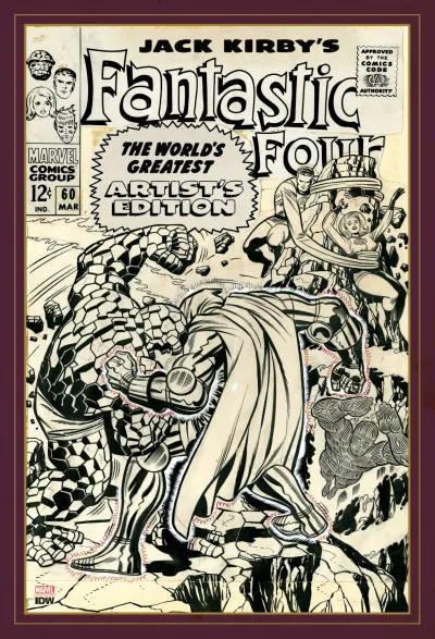 Jack Kirby's Fantastic Four World's Greatest Artist's Edition (2017) - Series 