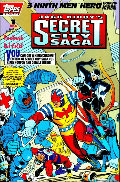 Jack Kirby's Secret City Saga (1993) - Series 