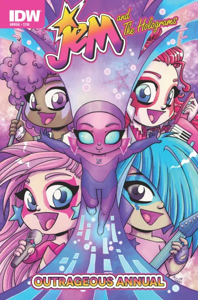 Jem and the Holograms Outrageous Annual 2015 (2015) - Series 