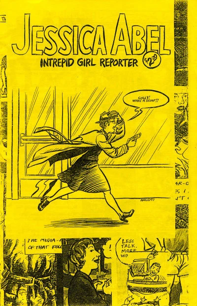 Jessica Abel Intrepid Girl Reporter (1997) - Series 