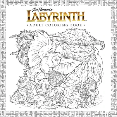 Jim Henson's Labyrinth Adult Coloring Book (2017) - Series 