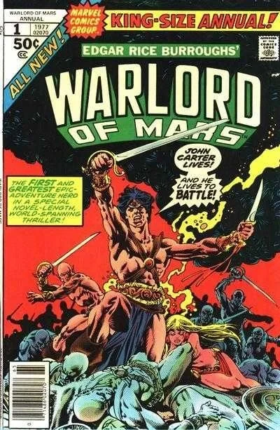 John Carter Warlord of Mars Annual (1977) - Series 