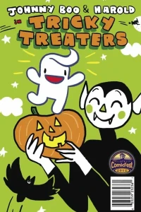 Johnny Boo & Harold in Tricky Treaters Mini Comic