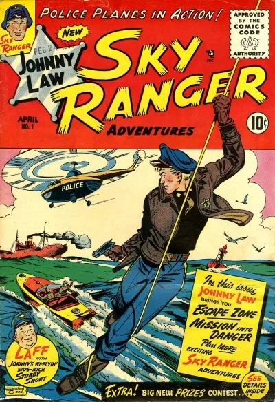 Johnny Law Sky Ranger Adventures (1955) - Series 