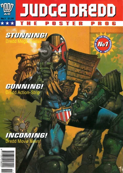 Judge Dredd: The Poster Prog (1993) - Series 