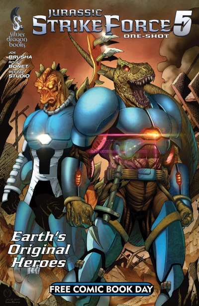 Jurassic Strike Force 5 One-Shot (FCBD) (2015) - Series 
