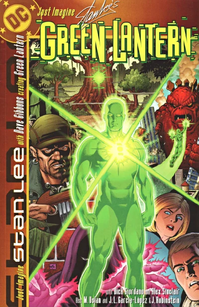 Just Imagine Stan Lee With Dave Gibbons Creating Green Lantern (2001) - Series 