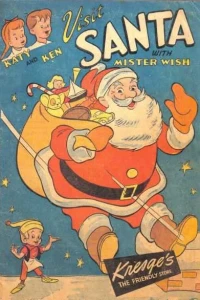 Katy and Ken Visit Santa with Mister Wish