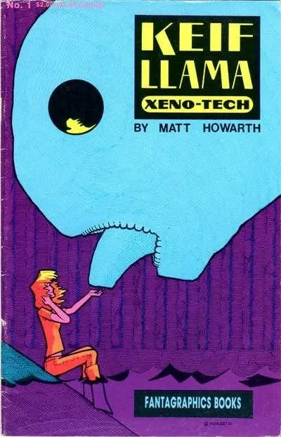 Keif Llama: Xeno-Tech (1988) - Series 